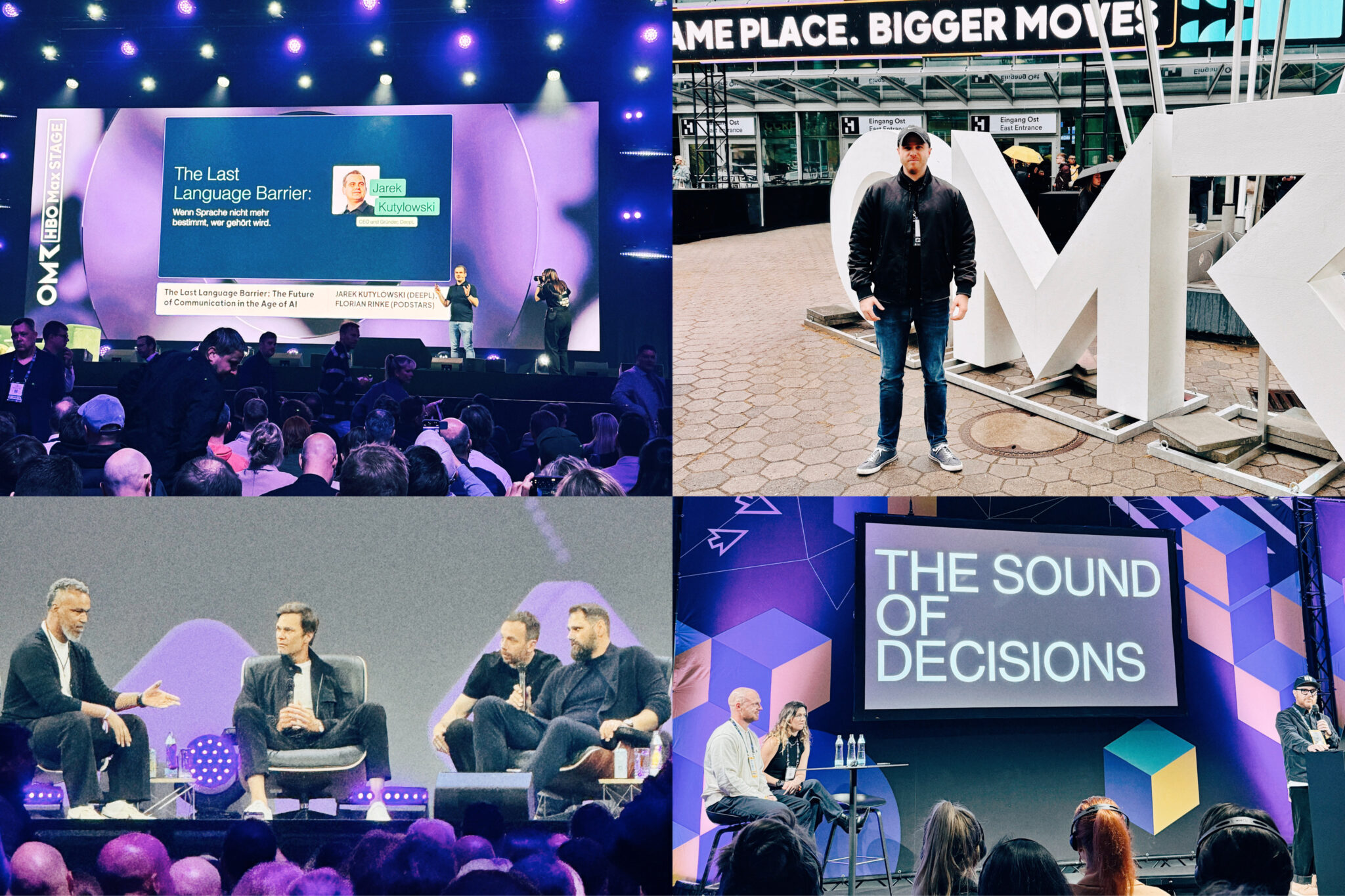 OMR Festival 2026 mit Tom Brady and DeepL.